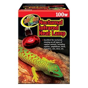 zoo med nocturnal infrared heat lamp, 100 watts