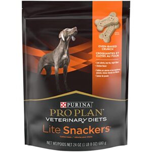 purina pro plan veterinary diets lite snackers canine dog treats - 24 oz. pouch