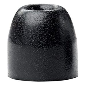 shure eabkf1 replacement black foam sleeves for shure sound isolating earphones - small (100-pack)