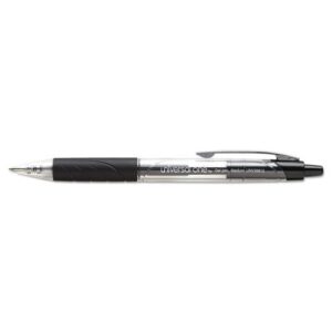 UNV39912 - Universal Clear Barrel Roller Ball Retractable Gel Pen (Grip May Vary)