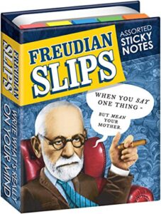 freudian slips sticky notes booklet