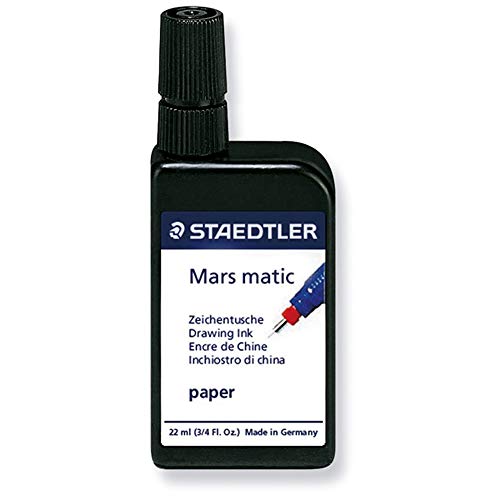 Staedtler Mars Matic 745 R-9 Drawing Ink 22 ml Black