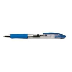 avery egel retractable pen, blue, 12 pack (49986)