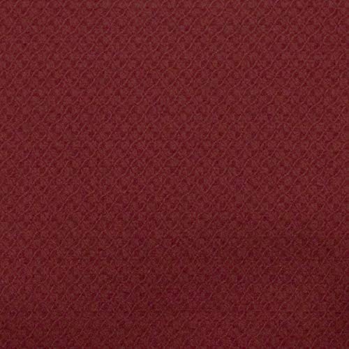 Flash Furniture HERCULES Series Heavy Duty Burgundy Patterned Fabric Stack Chair with Arms and Ganging Bracket