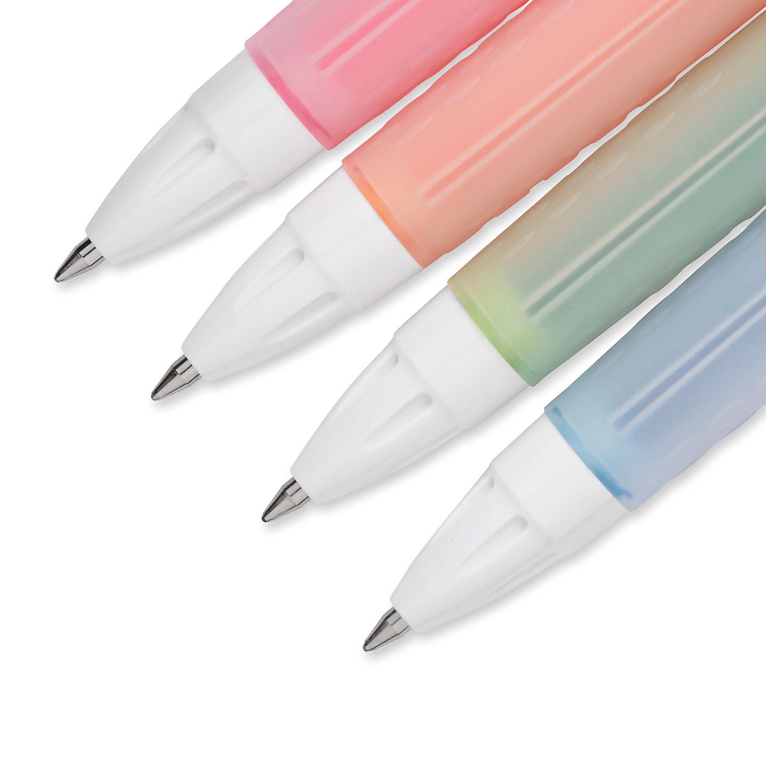 uni-ball 1739928 uni-ball 207 Colors Retractable Gel Pens, Medium Point (0.7mm), Assorted, 4 Count