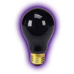 Zilla Reptile Terrarium Incandescent Heat Bulb, Night Black, 75 Watts, 1 Count (Pack of 1)