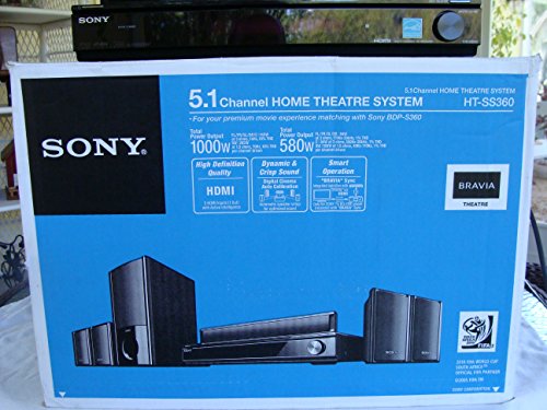 Sony HTSS360 5.1 channel Home Theater System (Black) (Discontinued by Manufacturer)