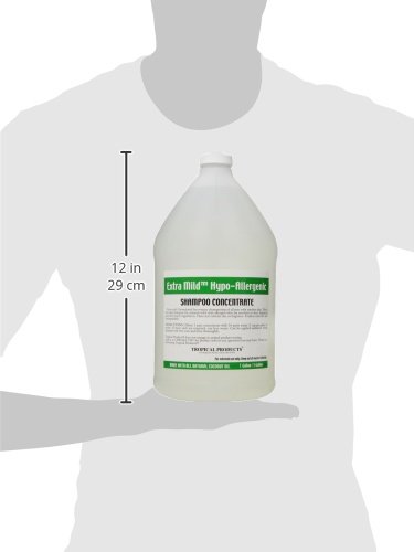 TROPICAL Extra Mild Hypo-Allergenic Pet Shampoo, 1-Gallon