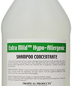 TROPICAL Extra Mild Hypo-Allergenic Pet Shampoo, 1-Gallon