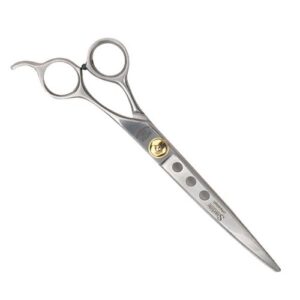 geib stainless steel cheetah starlite pet curved shears, 8-1/2-inch