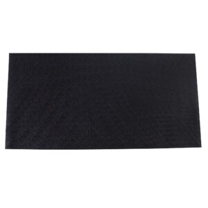 top performance pvc and foam pet groomer’s table mat, 24x48 inch, black