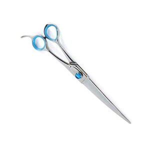 geib super gator stainless steel pet curved shears with adjuster, 8-1/2-inch