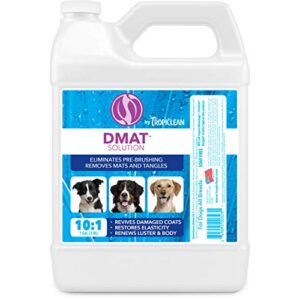 tropiclean dog and cat d-mat solution, 1-gallon, ismart d-mat (oxdmsh1g)