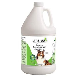 espree luxury remoisturizer for dogs & cats | made with 100 % organic aloe vera | 1 gallon