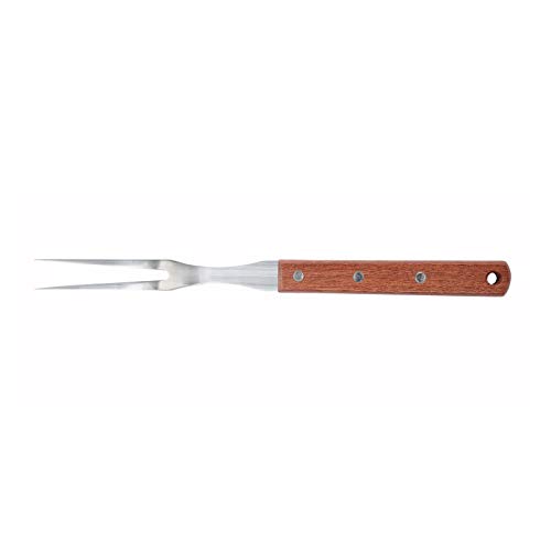 Winco 6-1/2" Pot Fork, Wood Handle