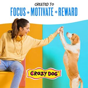 Crazy Dog Train-Me! Training Reward Dog Treats 16 Oz., Bacon Regular