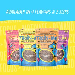 Crazy Dog Train-Me! Training Reward Dog Treats 16 Oz., Bacon Regular