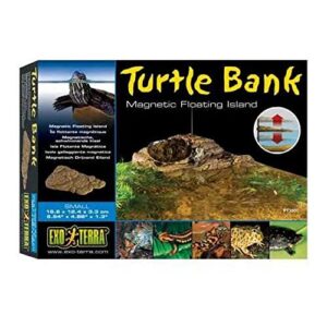 exo terra turtle bank magnetic floating island - small