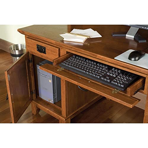 Home Styles Arts and Crafts Cottage Oak Double Pedestal Desk by Home Styles