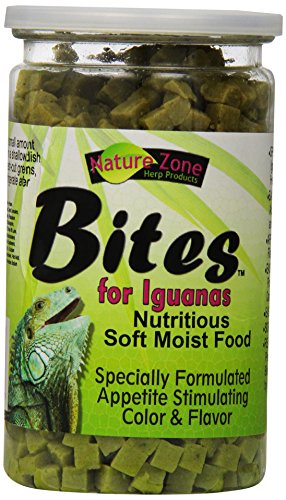 Nature Zone Snz54631 Iguana Bites Soft Moist Food, 9-Ounce