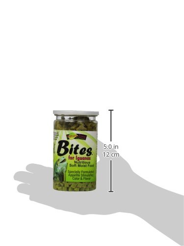 Nature Zone Snz54631 Iguana Bites Soft Moist Food, 9-Ounce