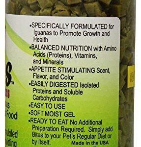 Nature Zone Snz54631 Iguana Bites Soft Moist Food, 9-Ounce