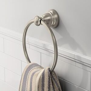 Moen Y2686BN Banbury Hand Towel Ring, Brushed Nickel