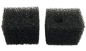 penn-plax cascade 170 filter replacement bio-sponges (2 sponges) – provides physical and biological filtration for freshwater and saltwater aquariums