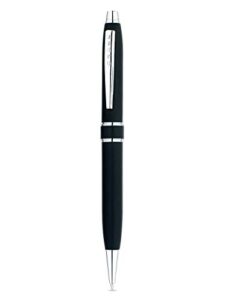 cross stratford black lacquer ballpoint pen with chrome appointments