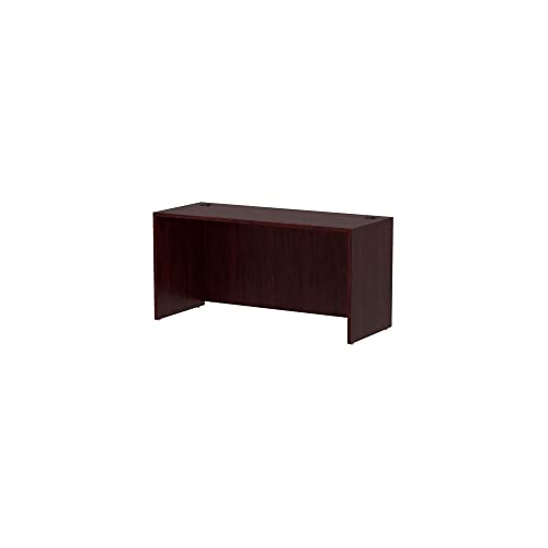 Alera Valencia Series 60 by 24 by 29-12-Inch Credenza Shell, Mahogany Frame/Top