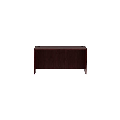 Alera Valencia Series 60 by 24 by 29-12-Inch Credenza Shell, Mahogany Frame/Top