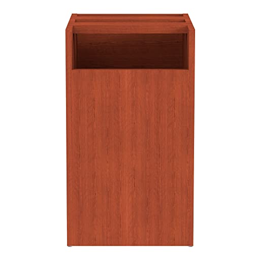 Alera ALEVA542822MC Valencia Series 15.63 in. x 20.5 in. x 28.5 in. Full Pedestal File Drawer - Medium Cherry