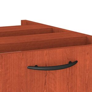 Alera ALEVA542822MC Valencia Series 15.63 in. x 20.5 in. x 28.5 in. Full Pedestal File Drawer - Medium Cherry