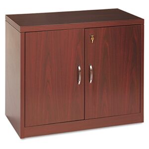 hon valido 11500 series 1 shelf, 36 by 20 by 29-1/2 storage cabinet with doors, mahogany