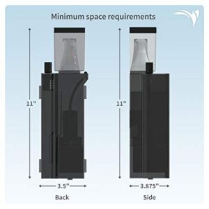 AQUATICLIFE 115 Mini Internal Protein Skimmer/Filter for Saltwater Aquariums, 30 Gallon, Perfect for Small, Nano Tanks