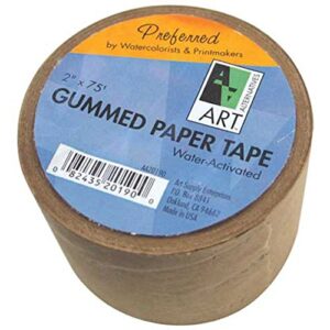 gummed paper tape 2in x 75ft