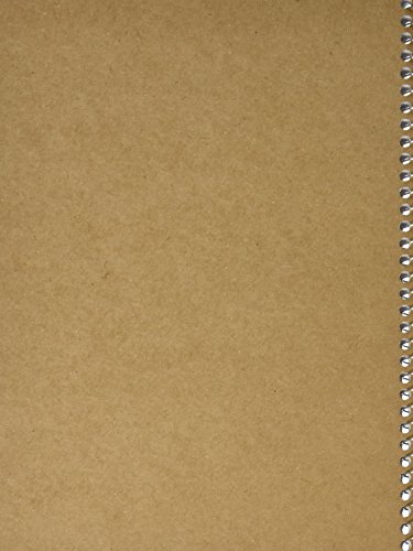 Mead Spiral Notebook, 1-Subject, Graph Ruled Paper, 7-1/2" x 10-1/2", 100 Sheets, Color Will Vary (05676)