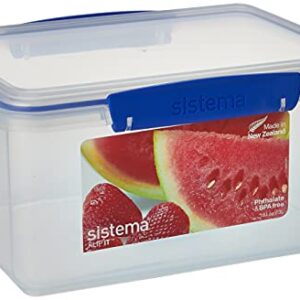 Sistema 1830 Klip It Collection Rectangle Food Storage Container, 101 Ounce