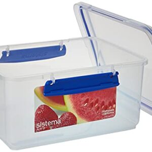 Sistema 1830 Klip It Collection Rectangle Food Storage Container, 101 Ounce