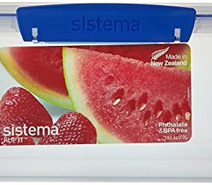 Sistema 1830 Klip It Collection Rectangle Food Storage Container, 101 Ounce