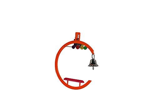 Penn-Plax Bird Life - Bird Swing with Beads and Bell