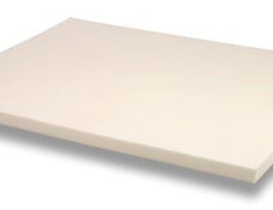 King Size 4 inch Thick, 4lb Density Gray Visco Elastic Memory Foam MattressPad, Bed Topper Made in The USA