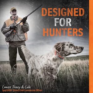 SportDOG Brand Canvas Dummies - Hunting Dog Training Tool - Weighted Bumper for Easy Throwing - Readily Holds Game Scent - Floats - Puppy - Orange