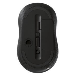 Microsoft Wireless Mobile Mouse 4000 - Graphite. Comfortable Ergonomic design, Wireless, USB 2.0 with Nano transceiver for PC/Laptop/Desktop, works with Mac/Windows Computers