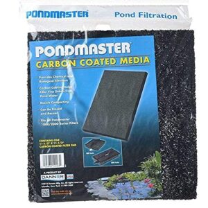 danner pondmaster carbon coated media 11-1/2" x 11-1/2" pad