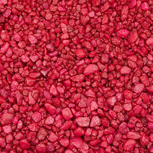 Spectrastone Special Red Aquarium Gravel for Freshwater Aquariums, 25-Pound Bag