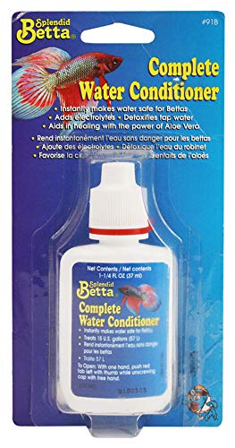 SPLENDID BETTA COMPLETE WATER CONDITIONER Water Conditioner 1.25-Ounce Bottle