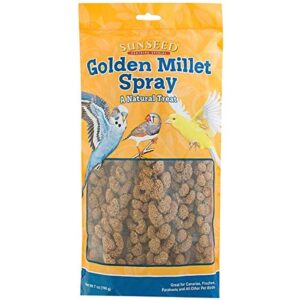 millet spray food [set of 2] size: 4 ounce