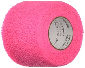 3m vetrap tape roll for dogs, cats and horses, 2-inch by 5-yard, hot pink