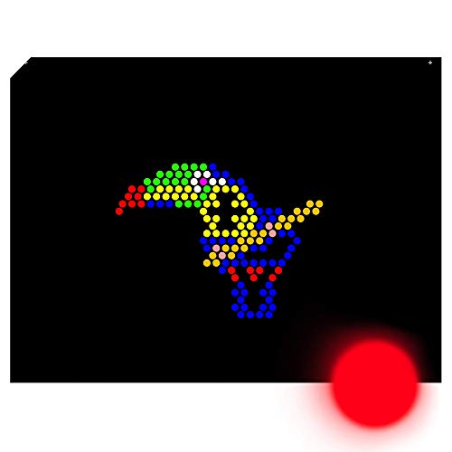 IllumiPeg Zoo Refill templates for pre-1994 Original Lite Brite (10 Sheets, 9x12)